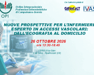 Corso ECM “NUOVE PROSPETTIVE PER L’INFERMIERE ESPERTO IN ACCESSI VASCOLARI: DALL’ECOGRAFIA AL DOMICILIO”